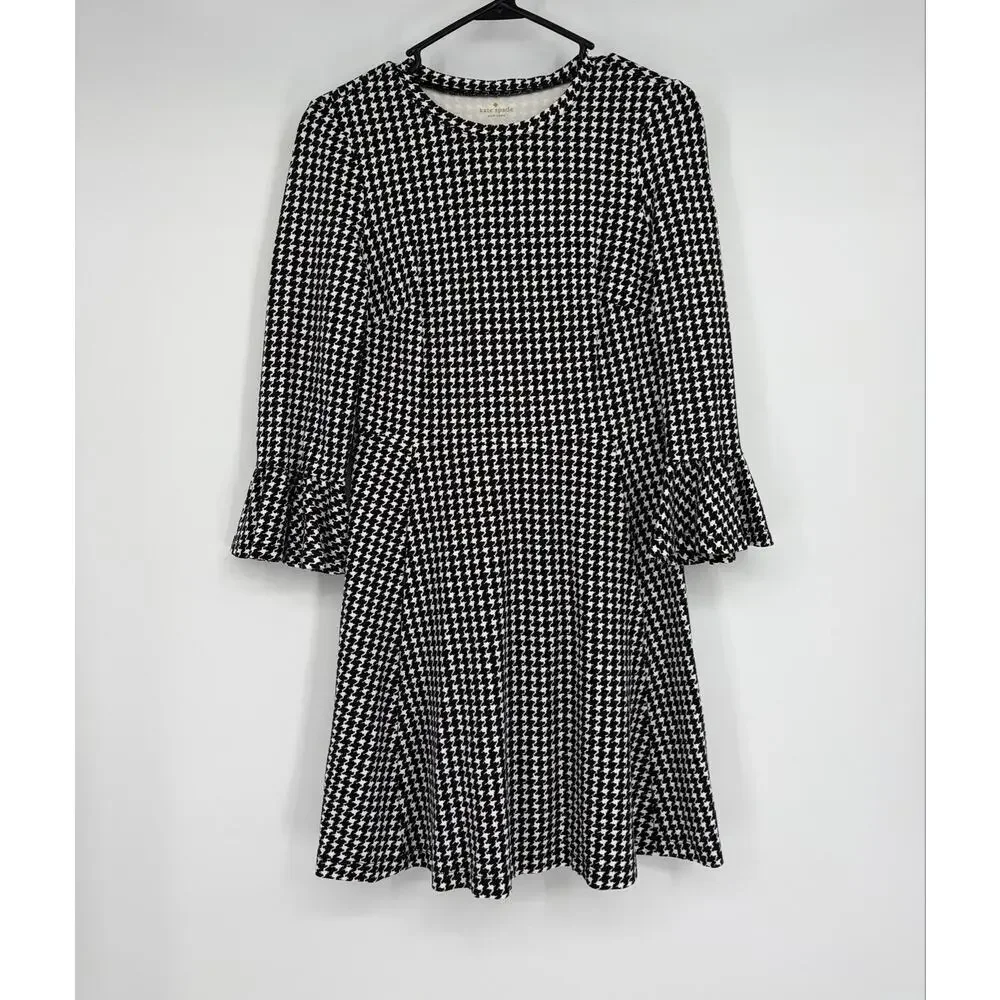 Kate Spade New York Houndstooth Ponte Dress
